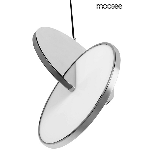Lampa wisząca DISCO srebrna - Moosee